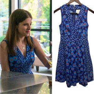 ASO Anna Kendrick as Stephanie in A Simple Favor Kate Spade Sleeveless Dress